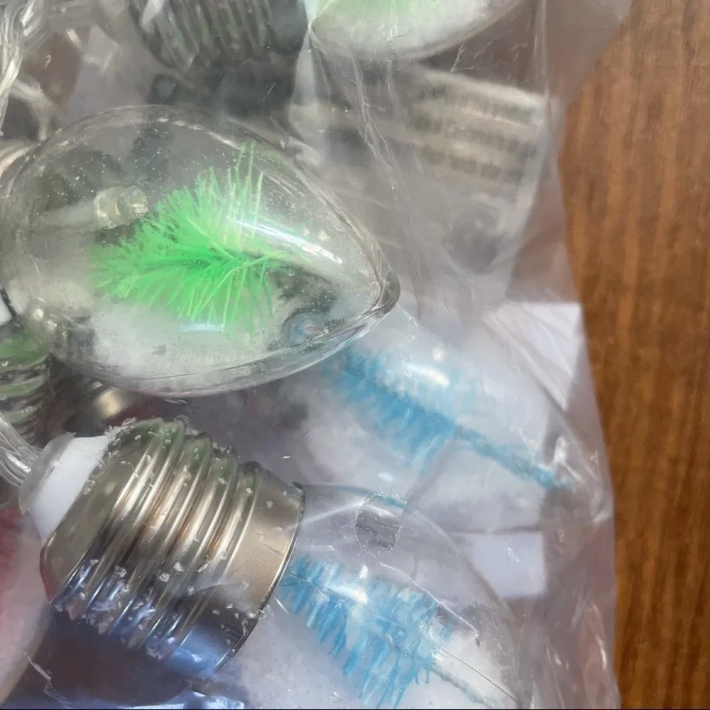 4 NWT sets of target snow Christmas tree LED lights